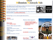 Tablet Screenshot of millennium-ride.com